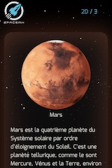 SpaceMX, screenshot (mobile)